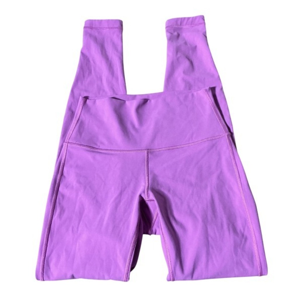Lululemon Wunder Under Luxtreme Leggings Womens 4 Purple High Rise 28" Yoga